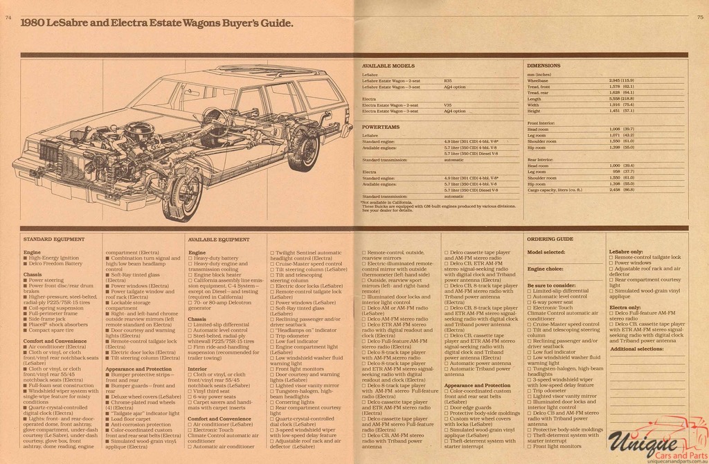 1980 Buick Full-Line All Models Brochure Page 7